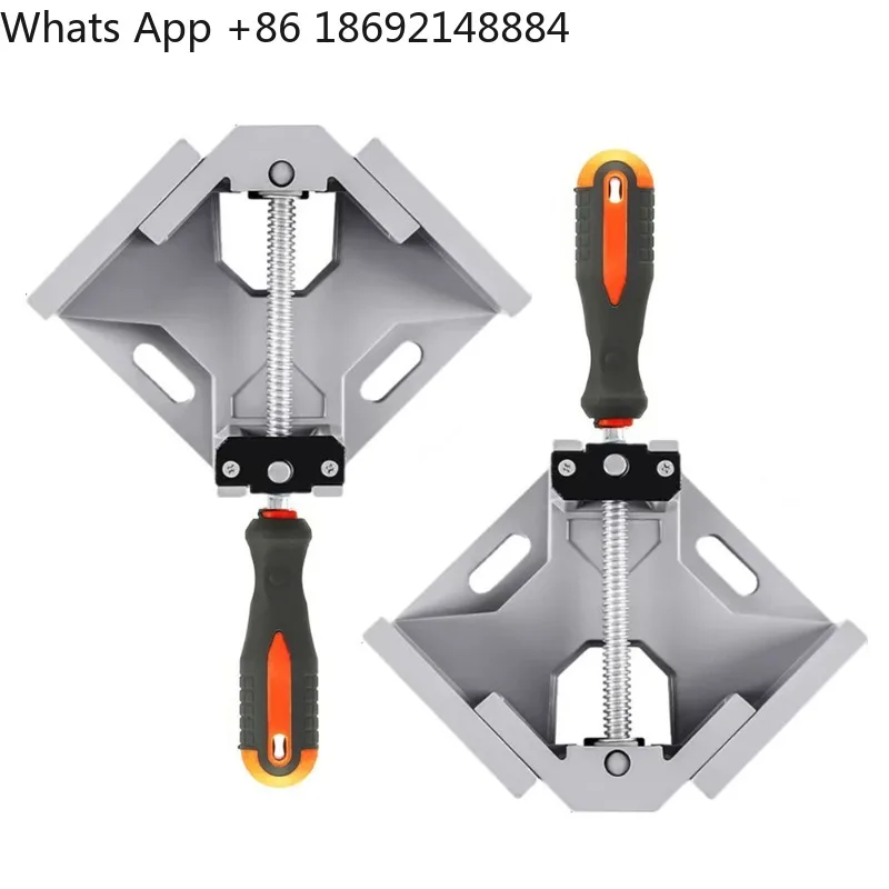 Right Angle Clamp for Woodworking Glass Welding 90 Degree Quick Tightening Right Angle Holder