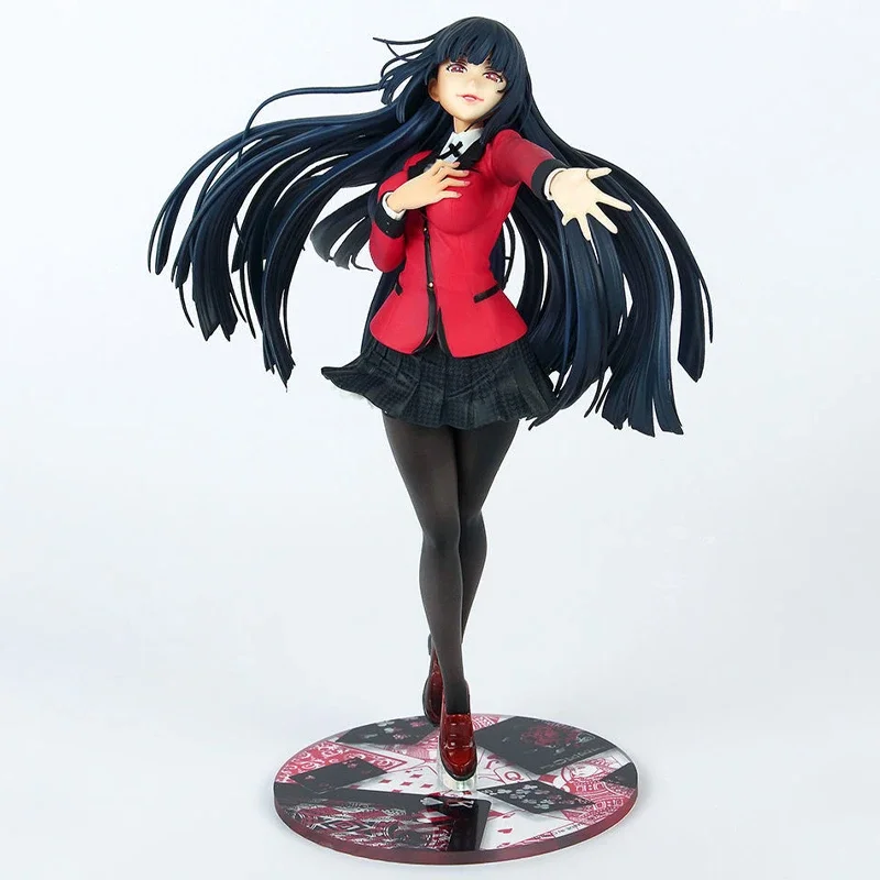 22cm ARTFX J Kakegurui Anime Girl Figure Yumeko Jabami Action Figure Meari/Mary Saotome Figurine Collectible Model Doll Toy Gift