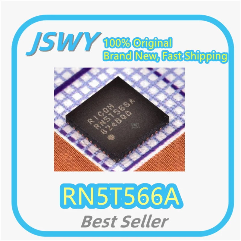 

(5/50 pieces) RN5T566A RN5T566 QFN36 package LCD screen IC chip, genuine original product.