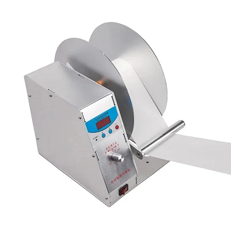 Rewinding V/V Two-way Automatic Self-adhive Barcode hine Lel Tape Rewinder