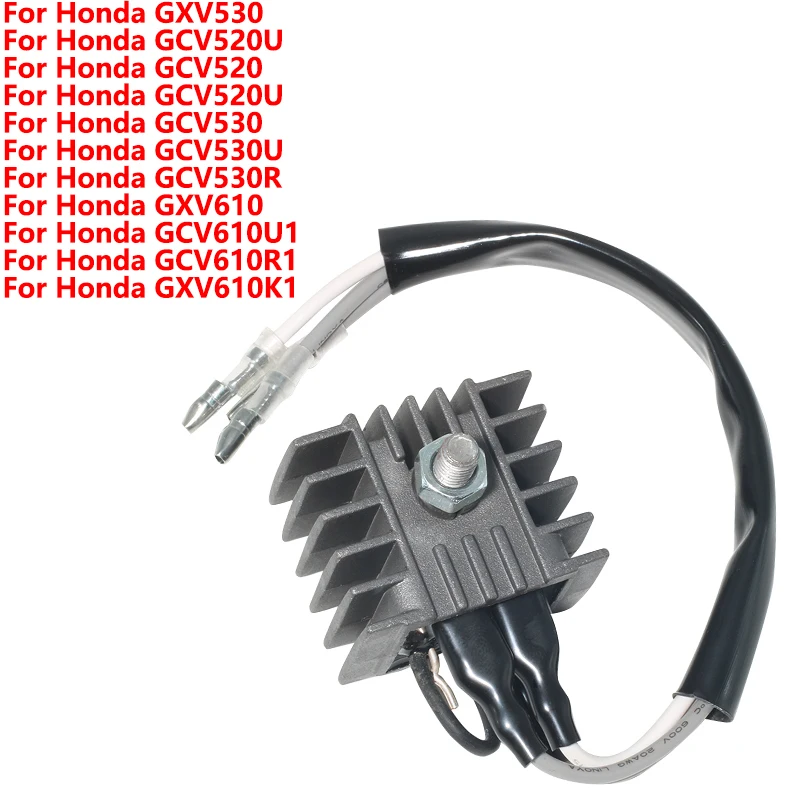 

Motorcycle Voltage Regulator Rectifier For Honda GXV530 GCV520U GCV520 GCV530 GCV530U GCV530R GXV610 GCV610U1 GCV610R1 GXV610K1