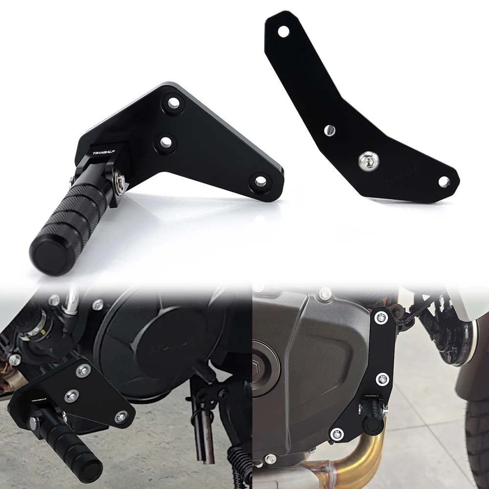 

Motorcycle Highway Peg Mounts Rider Footpeg Foot Rest Kit Adjustable Fit For XL750 XL 750 Transalp 2022 2023 2024 2025