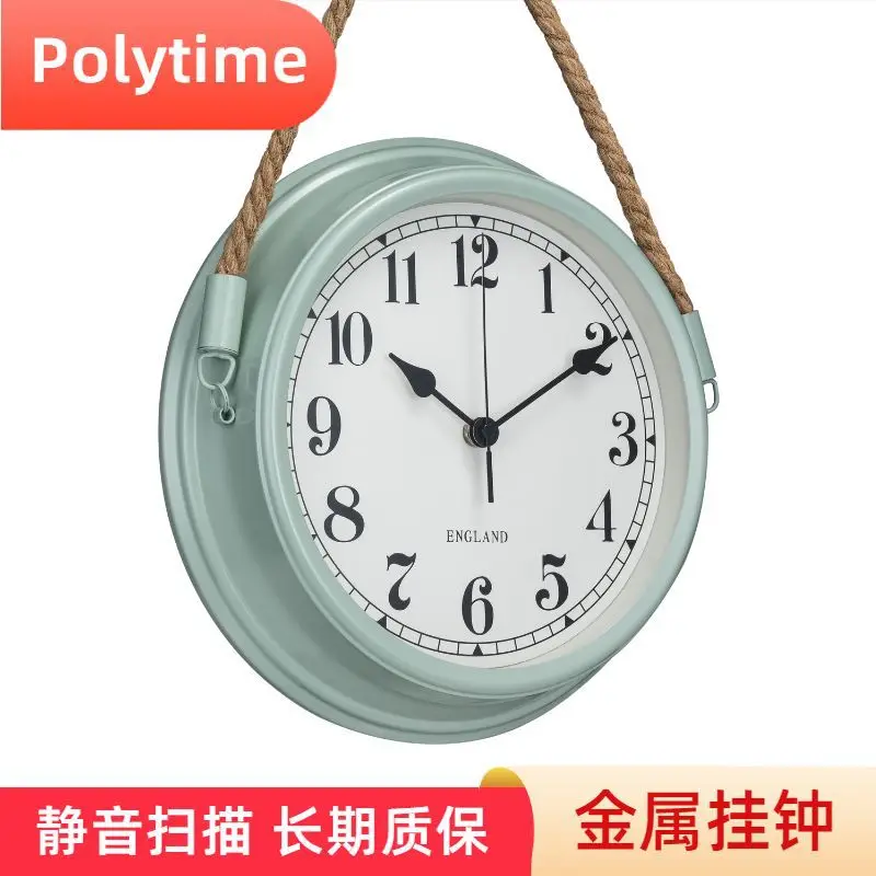 2026 Metal Wall Clock  Home Living Room Wall Hanging Decoration Kitchen Room Decorative Vintage Decor 3D Creative Clock - view 6