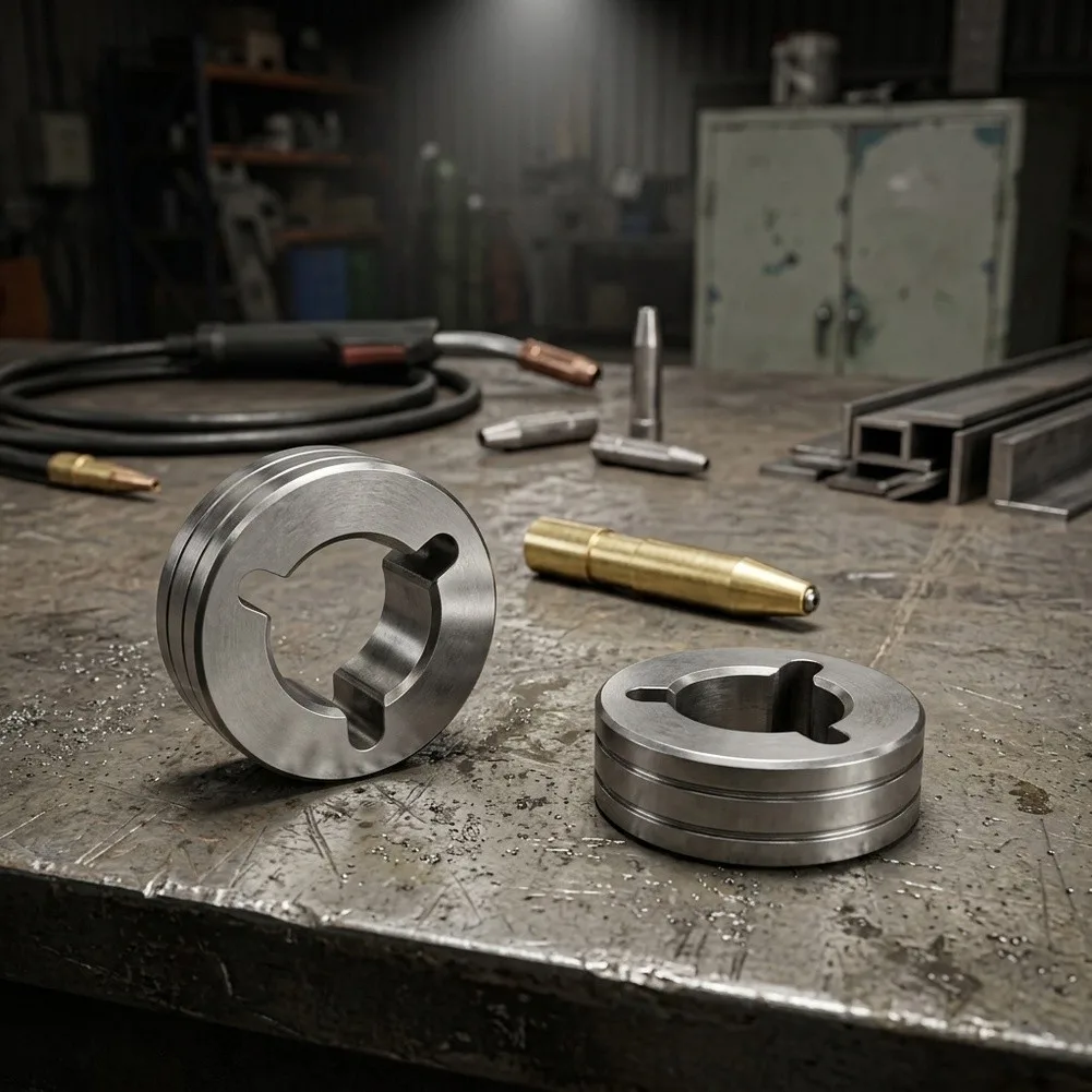 0.8mm V-Groove Drive Roll Kit Designed for Miller Electric for mig Welding Systems Including 200 210 212 250 251 and 252