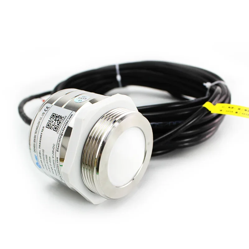 FMCW Radar Water Liquid Level Transmitter Sensor 80GHZ RS485 Modbus Radar Type Water Level Sensor SENTEC FRM5000 IP68