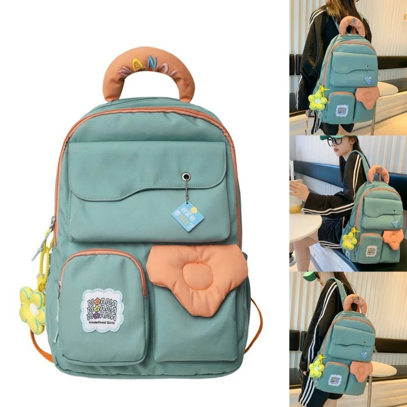 Cute Japanese Style Soft Girl Student Backpack School Rucksack Laptop Backpacks