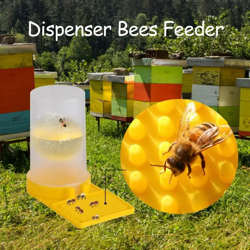 Beekeeping Bee Feeder Honey Bee Drinking Water Feeding Watering Bees Tools Supplies Feeding Plastic bee Drinker Tool