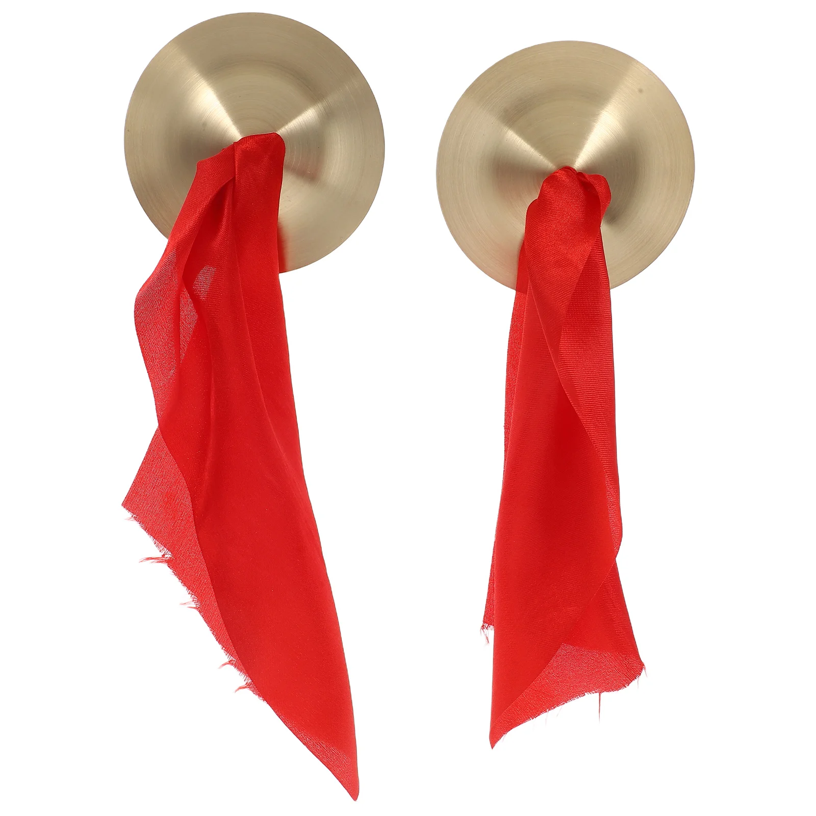 

1 Pair Finger Cymbals Small Musical Instrument For Dancing Mini Percussion Instrument For Party Finger Dancing Musical Props
