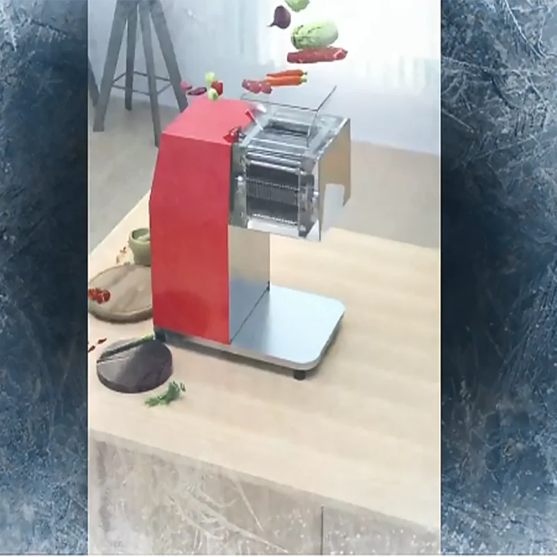 Electric Kitchen Use Fresh Meat Slicer Shredder Cutting Machine