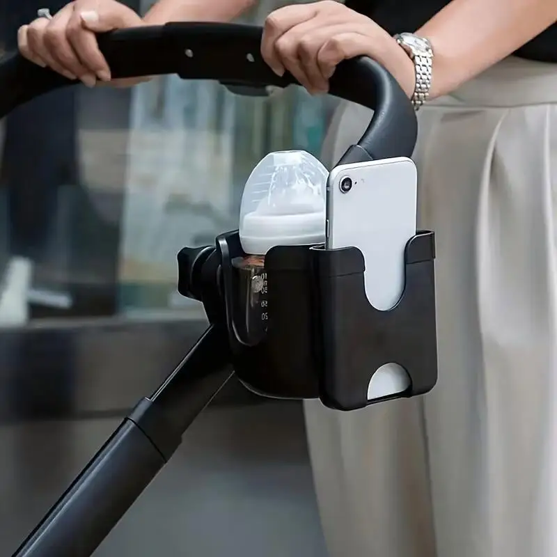 Anti-Slip Pram Cup Holders For Children's Stroller Bottle Or Mobile Phone Practical Baby Travel Accessories With Secure Grip