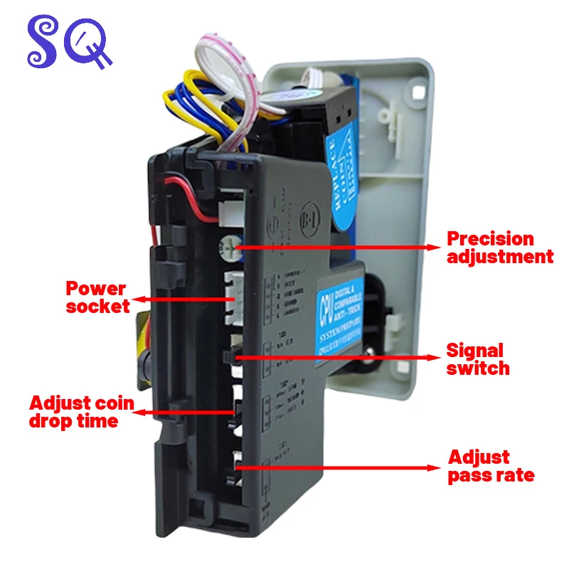 

BL-168S Coin Operator Universal Two-Button Two-Code Table Can Be Used in Arcade Games Coin Laundry Machines and Vending Machines