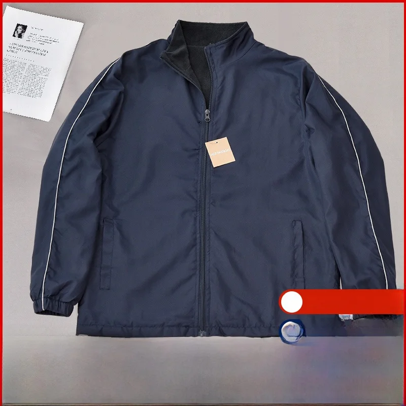 

Термостойкий повседневный легкий кардиган Fce Jaet на молнии, мужской топ, весна-осень, подходит для Faion Urban Long Sve Outer...