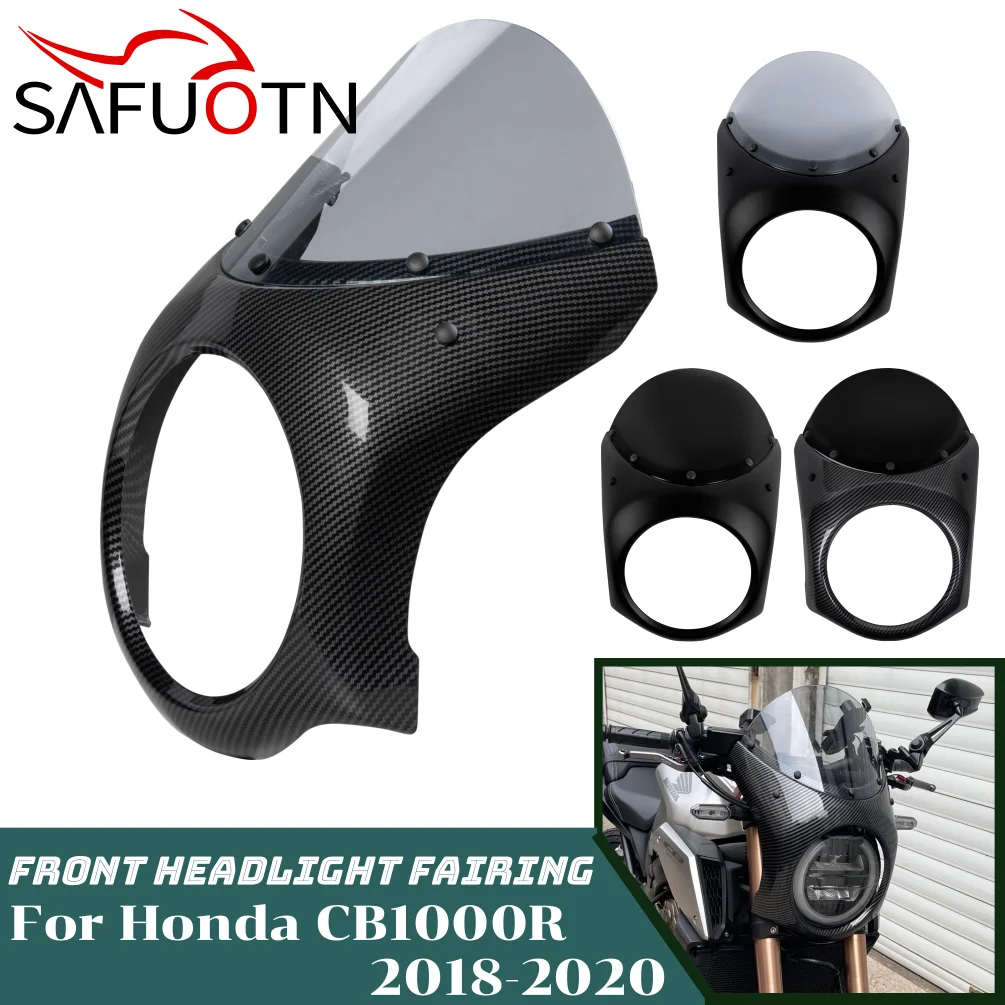 CB650R CB1000R Headlight Fairing Front Cowl Cover Mask For Honda CB 1000R 650R 2018 2019 2020 Motorcycle Windshield Protector