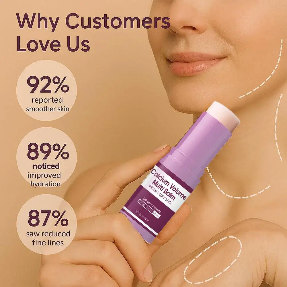 حجم متعدد كريم عين التجاعيد عصا كريم عين بلسم تقليل الخطوط الدقيقة الهالات السوداء تشديد الرعاية ترطيب العين الجلد الكالسيوم