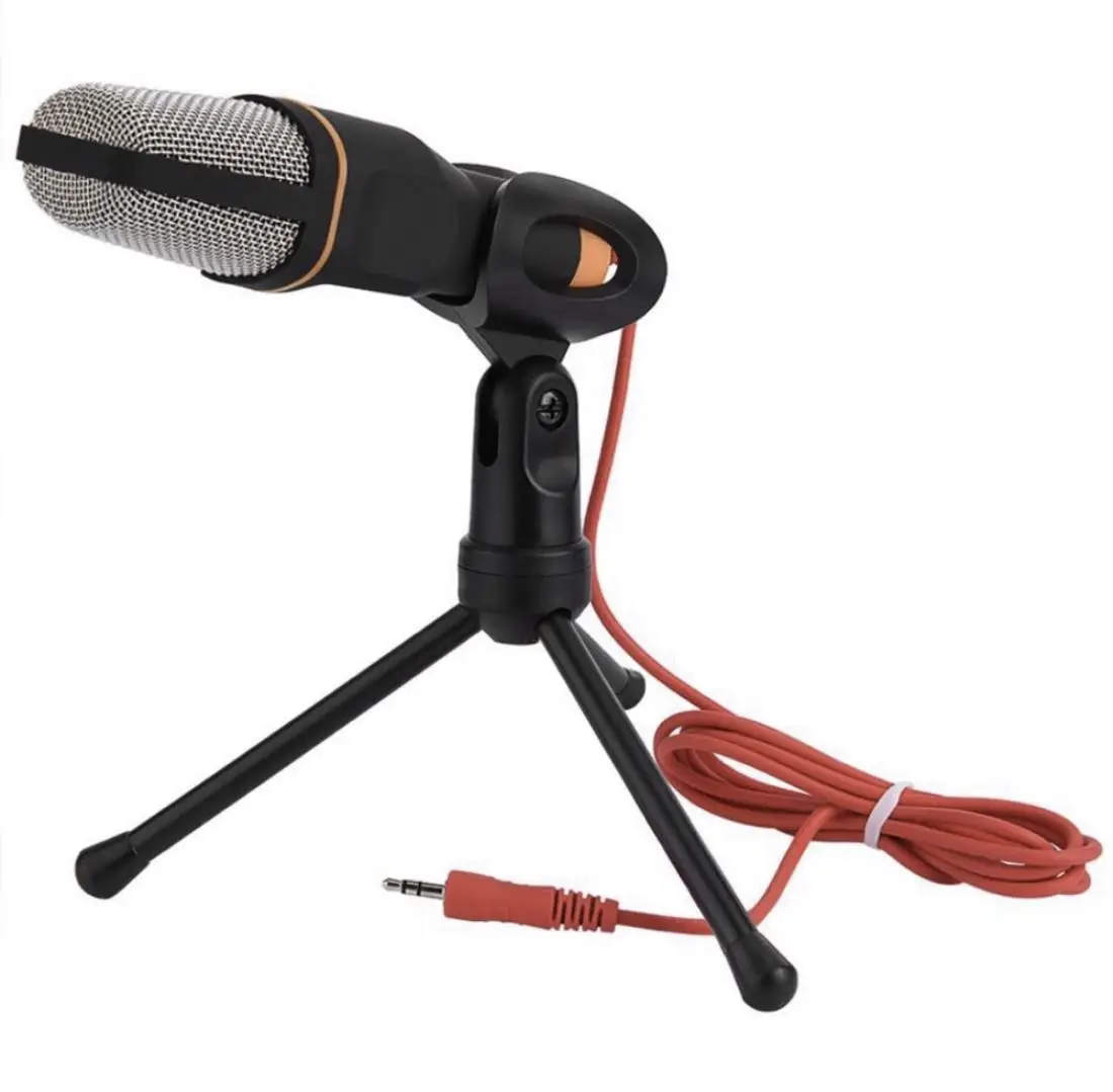 Desktop Stereo Condenser Microphone Sf-666 + Tripod