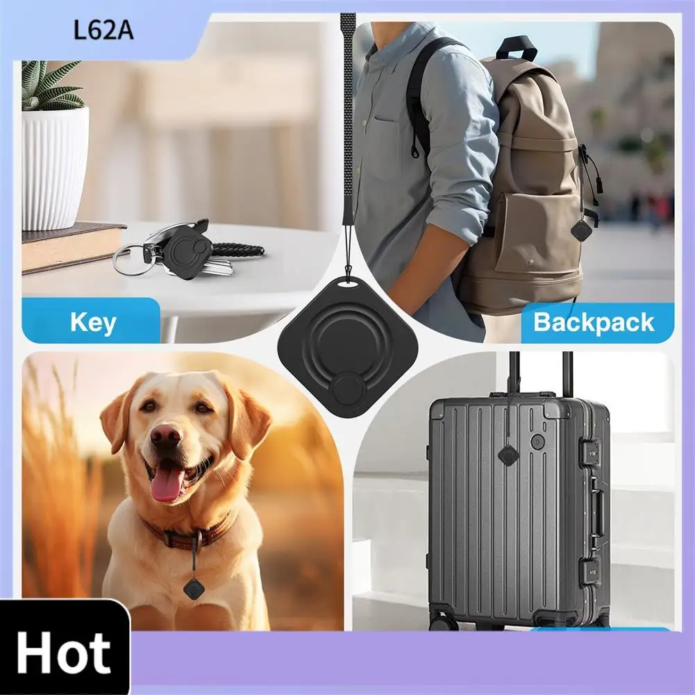 

L62A Air Tracker, локатор ключей со звуком, совместимый с Find My (только IOS), трекеры, такие как Airtags, трекер для домашних животных