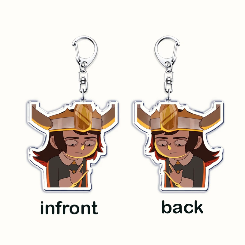 الرسوم المتحركة الرعب المفاتيح للإكسسوارات مسكون أبادون كيرينغ مجوهرات سيسيل فندق إستير ناثان الحرة المشجعين الأصدقاء الهدايا