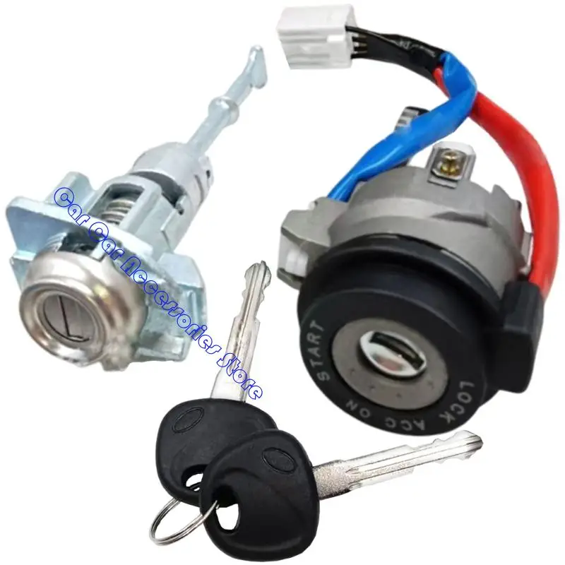 

242D Switches Door Lock Cylinder for 2015-2020 81905-F2000 81910-F0000 Replacement Switches with 2 Keys