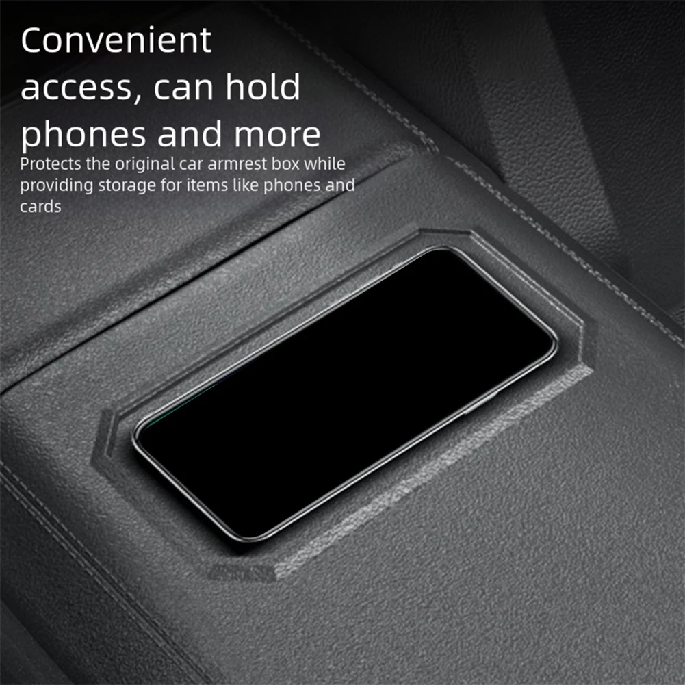 Чехол на подлокотник центральной консоли автомобиля, устойчивый к царапинам протектор для Cybertruck 2024, чехол для центральной консоли салона автомобиля ALIGN