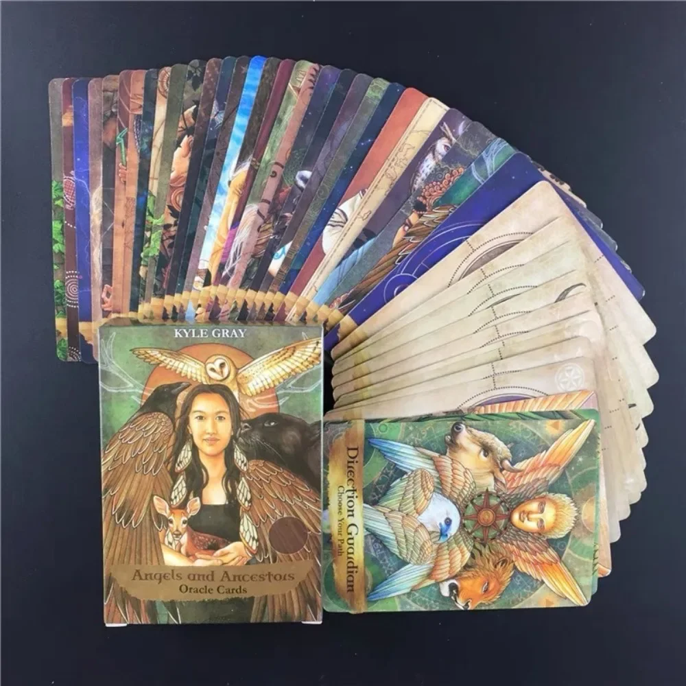 Angels and Ancestors Oracle Cards 55-Card Deck and Guidebook Kyle Gray Complete