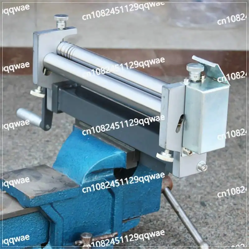 Manual Bending Machine Manual Plate Rolling Machine Round Tube Roller Making Tool Desktop Metal Plate Bender  Metal Plate Bend