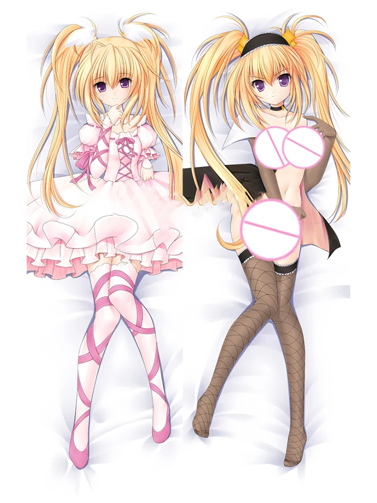 

Dakimakura Anime Pillow Cover Tsukiyomi Utau Double Sided Print 2Way Cushion Bedding Festival Gifts Gifts