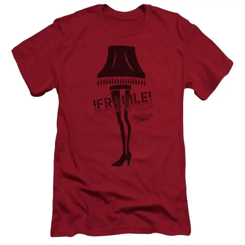 A CHRISTMAS STORY FRAGILE Licensed Adult Men's T shirt SM 3XL