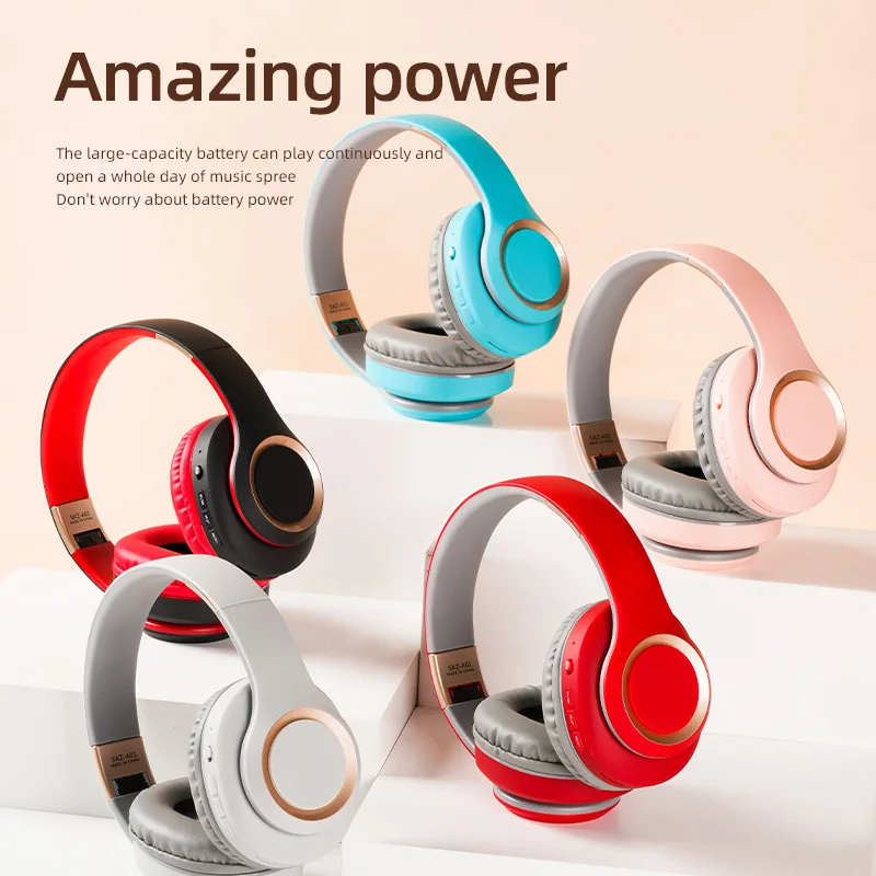 Auriculares inalámbricos TYPE-C con Bluetooth, dispositivo de audio estéreo de graves, TWS, con micrófono, cancelación de ruido, compatible con TF