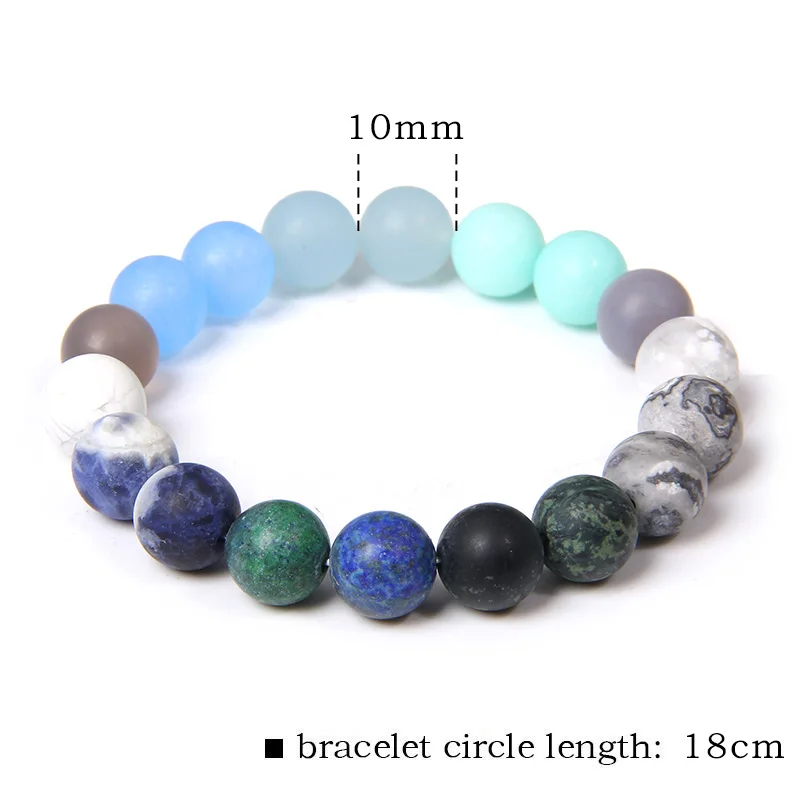 2024 Universe Galaxy Planets Solar System Bracelet Natural Lava Chakra Stone Bead Bracelet Men Handmade Bangle Jewelry Gift