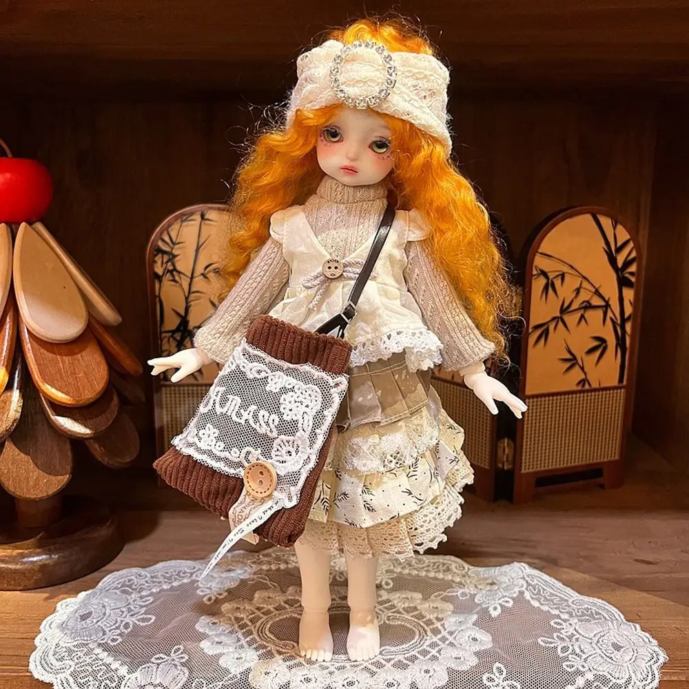 Nuevo Conjunto de Ropa para Muñecas de 30 cm, Vestido de Muñeca de Dibujos Animados, Estilo Casual, Regalo, para Muñecas BJD de 1/6, Accesorios para Muñecas