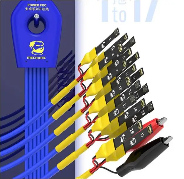 

Mechanic Power Pro Phone Current Test Cable, DC Power Supply For HW, Sam, Xiaomi, OPPO Motherboard Repair Boot On and Off Line