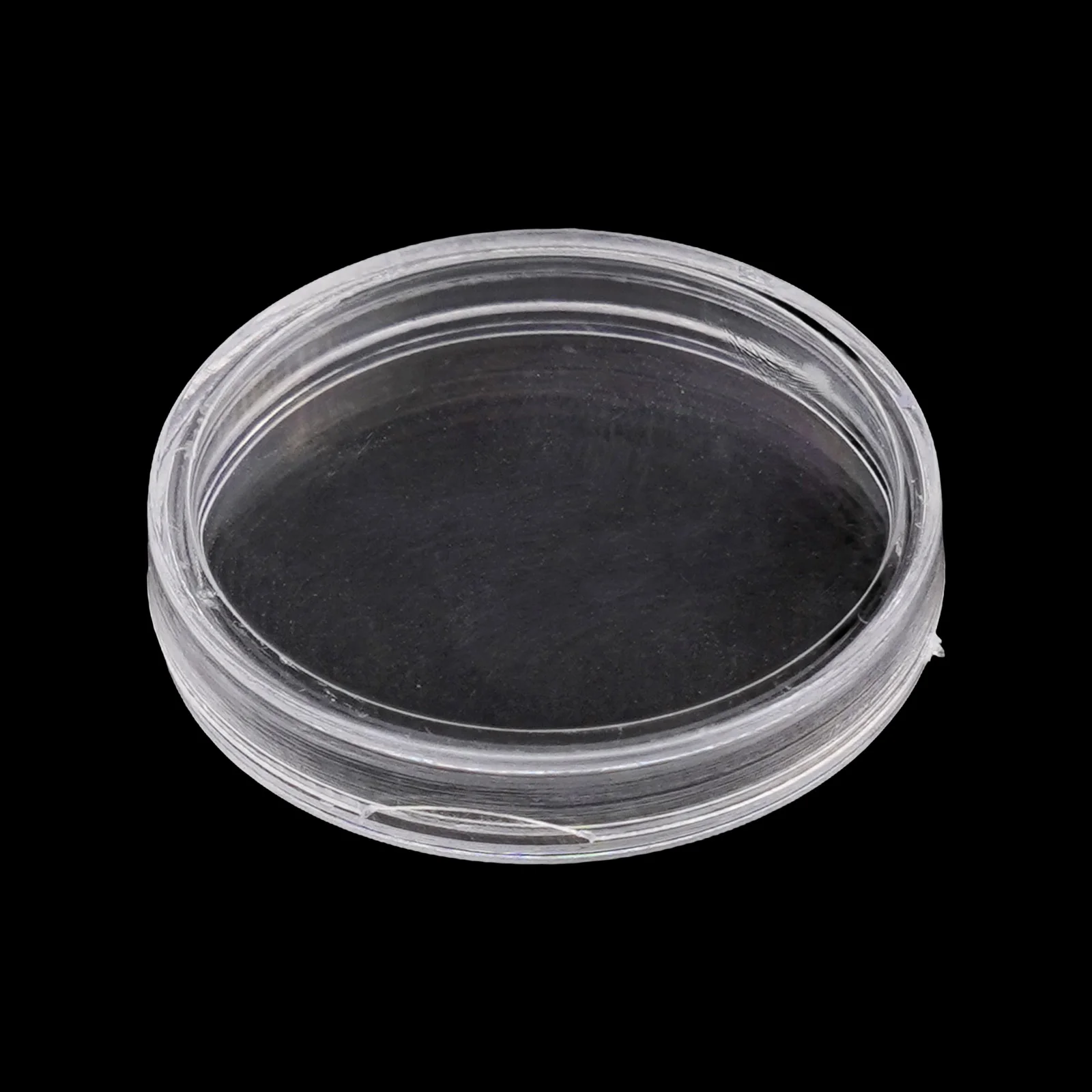 100pcs 28mm Coin Display Case Plastic Clear Coin Holder Display Capsules For Coin Collecting Coin Storage Box