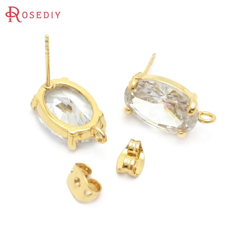 6PCS 18K Gold Color… - image
