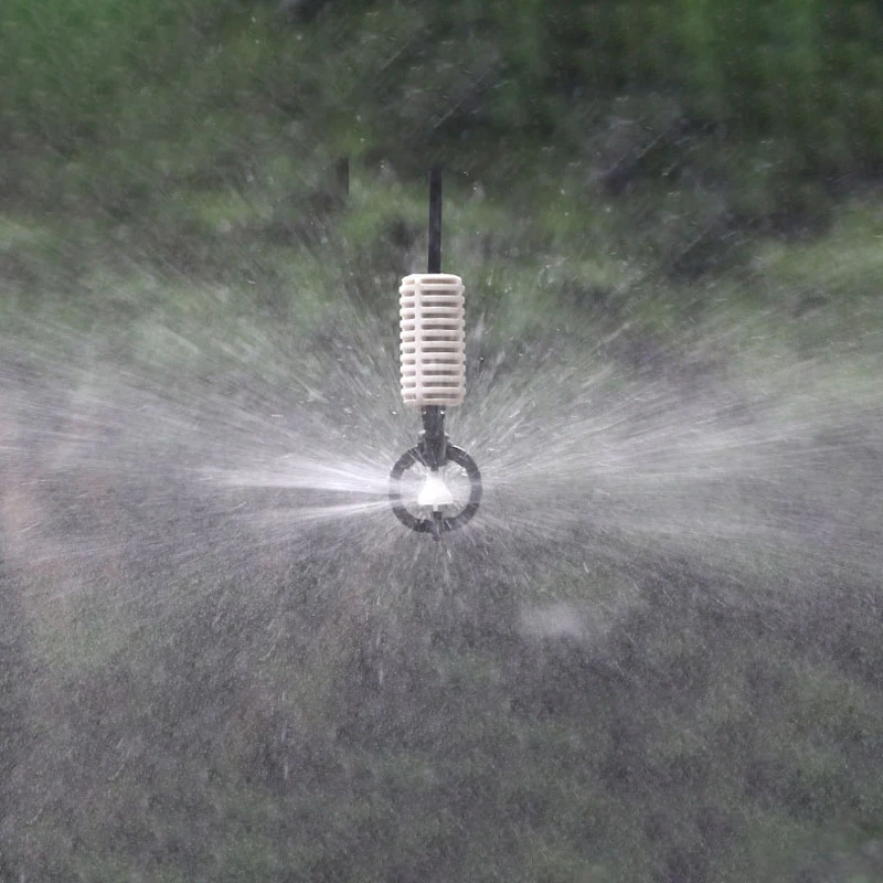 360 ° Rotating, Irrigation Sprinkler, Irrigation Nozzle, Micro Garden Watering Spray Head Misting Nozzle for Garden Yard Lawn