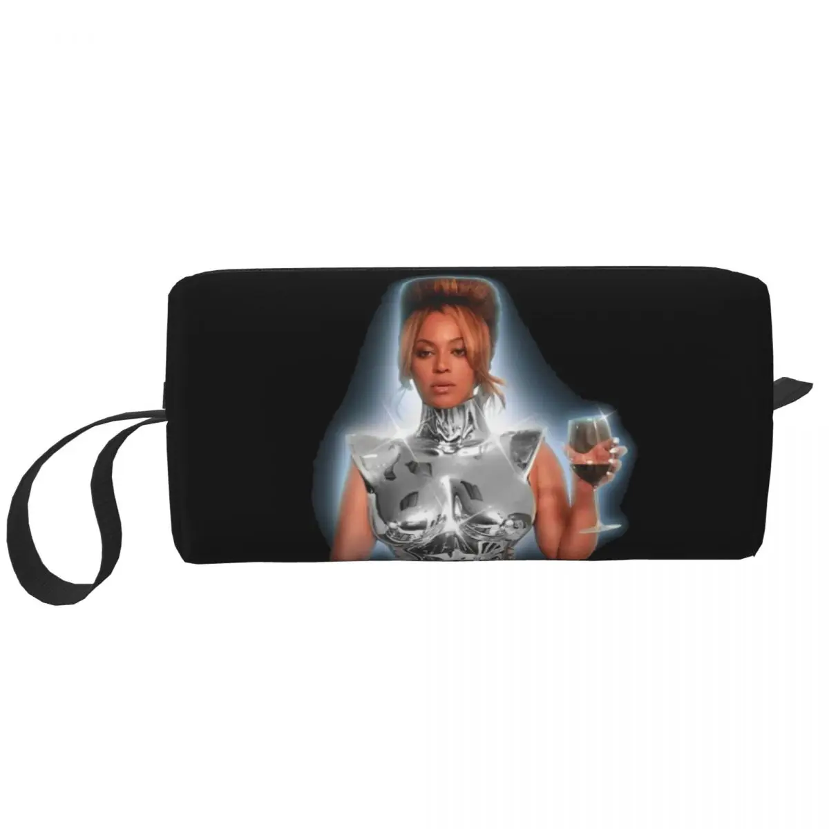 

Beyonce Rnb Renaissance Large Makeup Bag Waterproof Pouch Travel Cosmetic Bags Storage Bag for Women