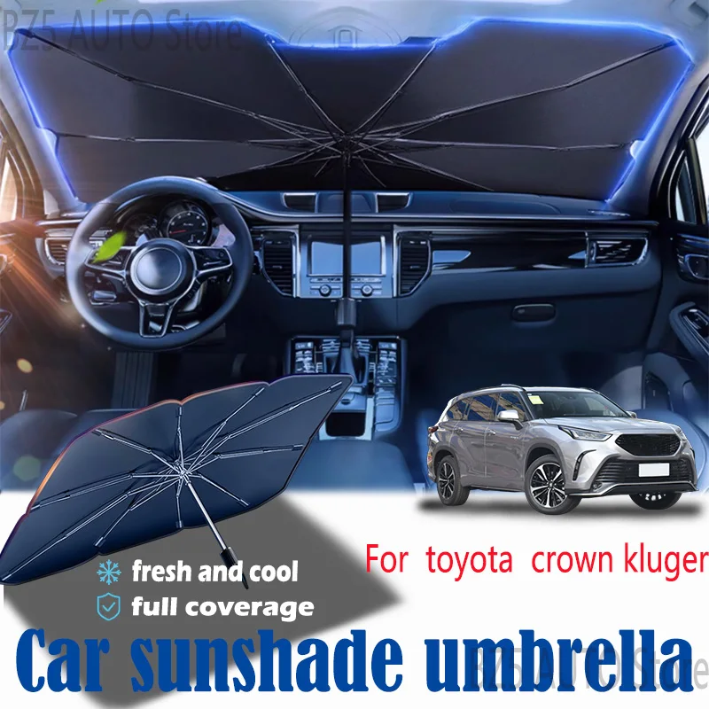 

For toyota Crown kluger front windshield panel, sun visor, summer accessories, heat insulation, sun shading, or sun protection