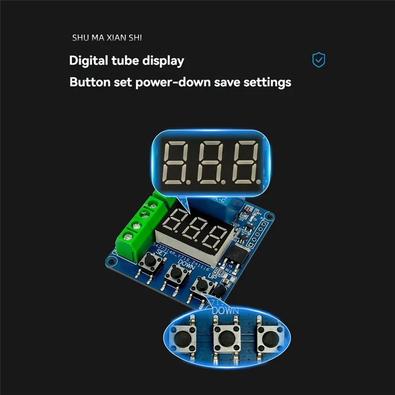 

Well Made-5A Overcurrent Protection Sensor Module 12V AC Current Detection Sensor With Overload Protection