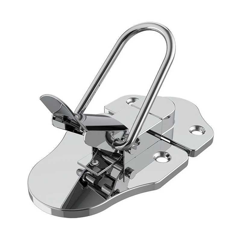 

1PCS Duckbill Buckle Card Surface Mounted Fixed Built-in Spring Toolbox Insulated Box Buckle Luggage Bag Buckle Lock Hardware