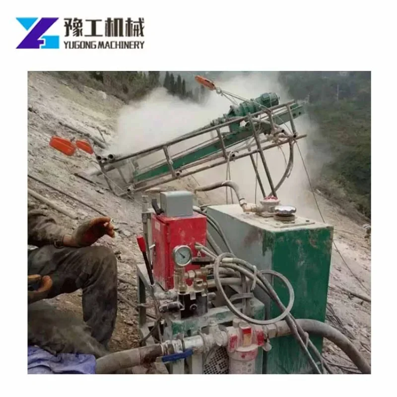 Crawler-mounted Wells Slope Protection Track Jet Grouting Anchor Drilling Rig Machine