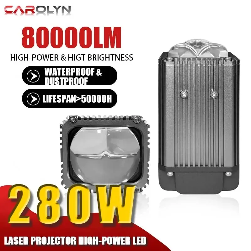 

Carolyn 2pcs Matrix Bi-led Len 1.8 inch High low beam Car Motorcycle LED Headlight headlamp Projector Universal Auto Accessories