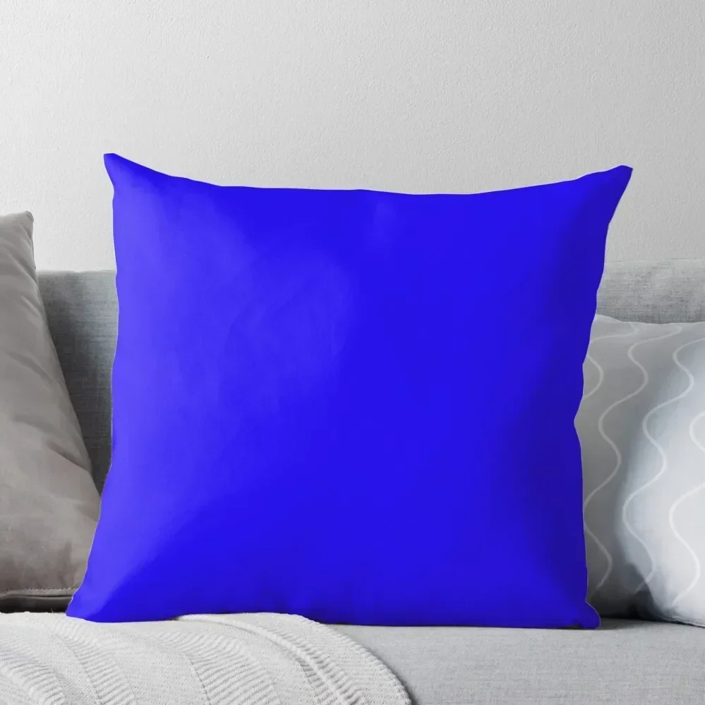 

Neon Blue Throw Pillow Room decorating items Sofa Covers For Living Room pillow