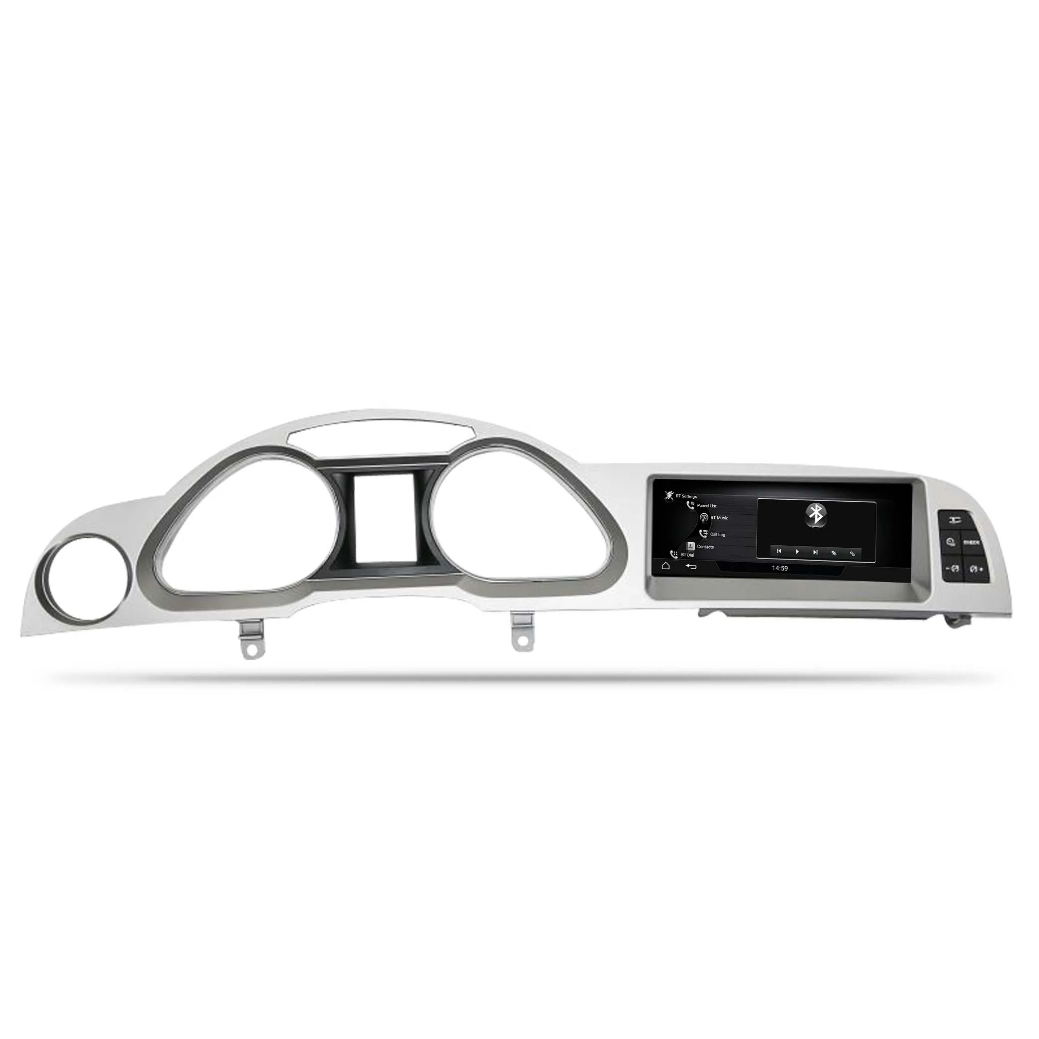 Reproductor multimedia con pantalla táctil y navegación gps para Audi, autorradio estéreo con dvd, fm, android, vídeo, espejo inverso, para Audi A6, C5, C6, 4F, 2010, 11