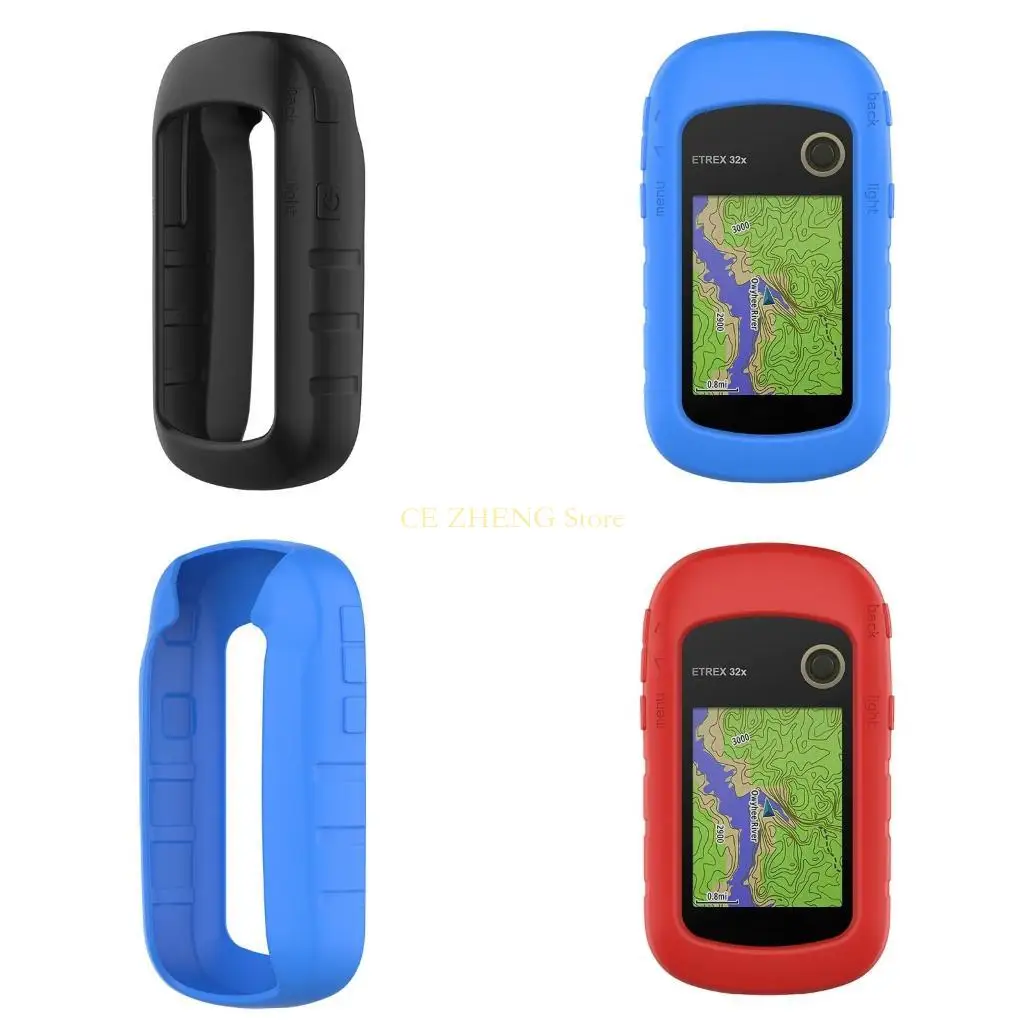 E56B Anti-scratch Watch Case Screen Protector Bumper Cover Protective Frame Shell for eTrex 10/20/20X/22X/30/30X/32X/201x