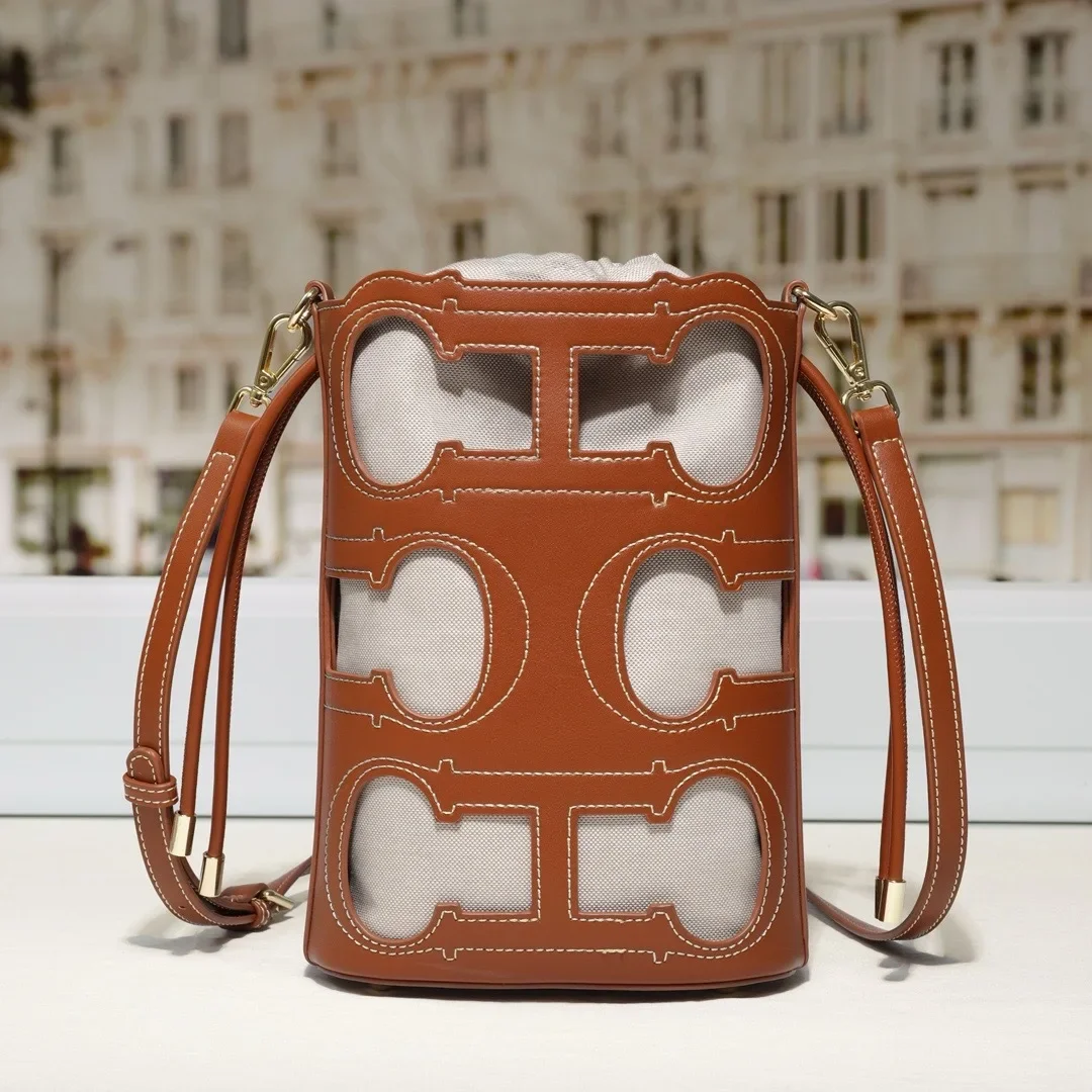 حقيبة كروس جلدية عصرية للنساء على طراز ماسنجر كلاسيكية أنيقة من العلامة التجارية الفاخرة الشهيرة CHHCCH #2