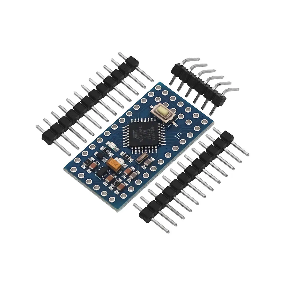 1pcs/lot Pro Mini 168/328 Atmega168 5V 16M / ATMEGA328P-MU 328P Mini ATMEGA328 5V/16MHz For Arduino Compatible Nano Module