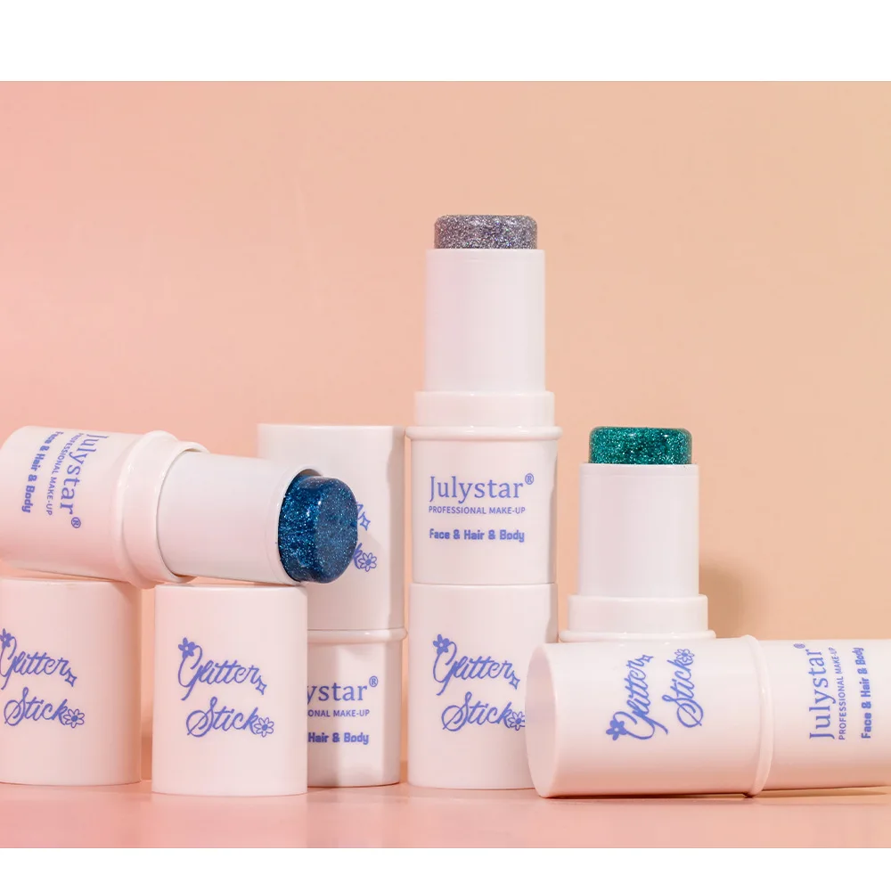 8 cores glitter vara rosto corpo maquiagem dos olhos multicolorido shimmer à prova dwaterproof água festival festa palco maquiagem para mulher fácil remoção