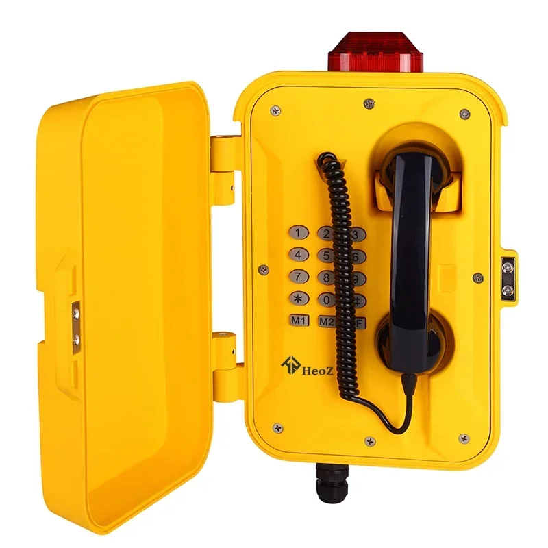 Fast Delivery Analog SOS Emergency Telephones  IP 67 Waterproof phones  Weatherproof SIP phone For Tunnel