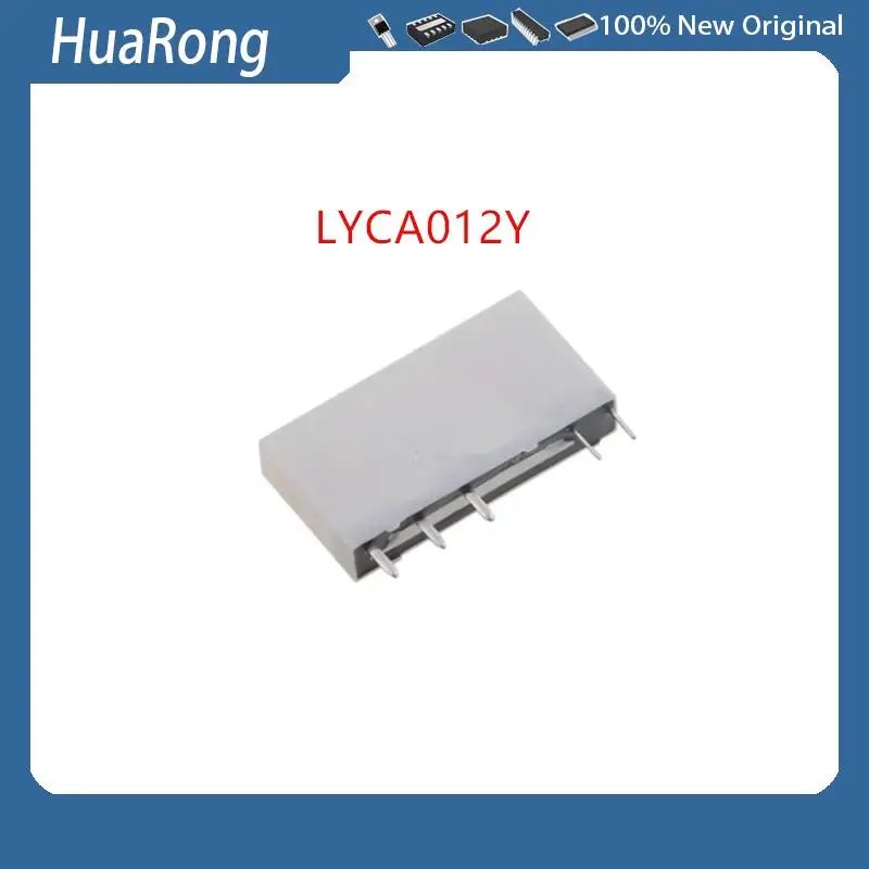 5Pcs/Lot  LYCA012Y 12VDC   6A 5PIN 12V G6DS-1A-H 24VDC  4-PIN