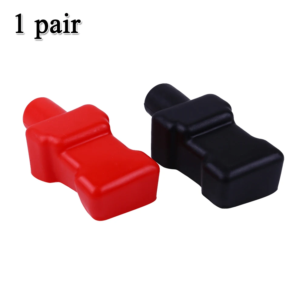 Practical Reliable Useful Battery Terminal Cover Accessories Car Rubber Set Wear resistant Dustproof Heat insulation