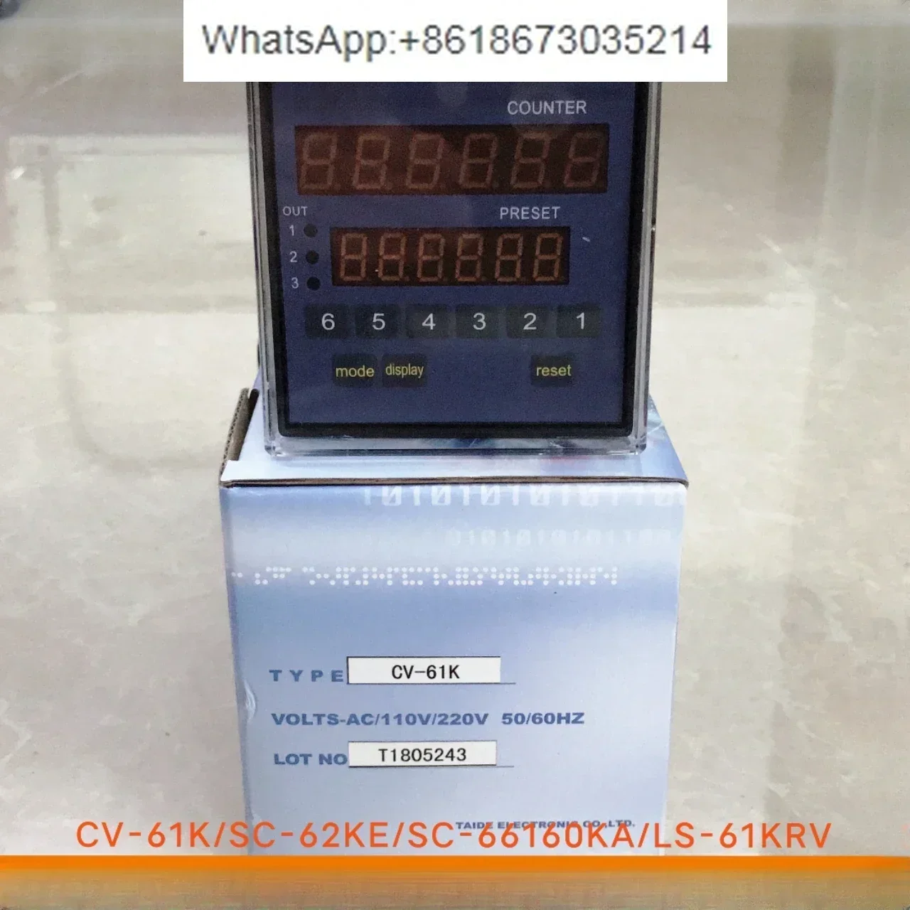 1Pcs Counter Cv-61K… - image